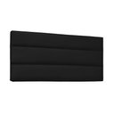 Ver imagem 1 de Cabeceira Painel La Italiana Para Cama Box Casal 140 cm Corino - D’Rossi - Preto