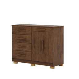 Comoda Sirius 2 Portas 5 Gavetas 20019-71 Vila Rica - 7