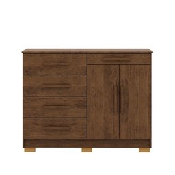 Comoda Sirius 2 Portas 5 Gavetas 20019-71 Vila Rica - 1