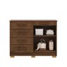 Comoda Sirius 2 Portas 5 Gavetas 20019-71 Vila Rica - 5