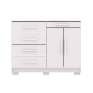 Comoda Sirius 2 Portas 5 Gavetas 20019-71 Vila Rica