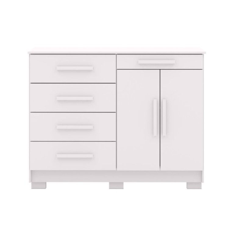 Comoda Sirius 2 Portas 5 Gavetas 20019-71 Vila Rica