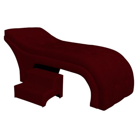 Maca Estofada Estética Botonê 70 Cm Sobrancelha Cilios Cor:bordo