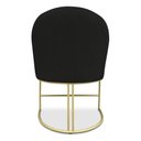Ver imagem 6 de Kit 02 Cadeiras Poltrona de Jantar Bela Suede Base Metálica Industrial Dourado - Pallazio