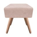 Ver imagem 5 de Puff Ibiza Quadrado Suede Bege Natural