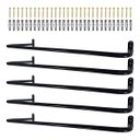 Ver imagem 1 de 5 Expositores Cabideiro Arara 1m Loja Residência Closet Aço Suporte Acabamento Moderno