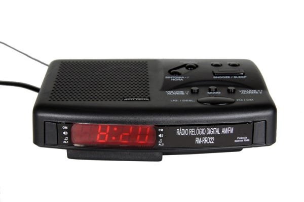 Rádio Relógio Digital Am/Fm - Motobras - Bivolt - Rm-Rrd22 - 1