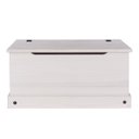 Ver imagem 2 de Baú de Madeira Maciça Branco Lavado