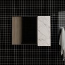 Ver imagem 1 de Espelheira para Banheiro 80 Cm com 1 Porta Marina Mármore Branco