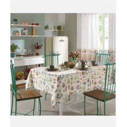 Toalha de Mesa Dohler Clean 1,60M x 2,50M Estampa Edilene - 1