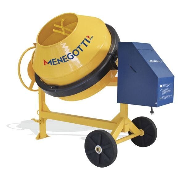 Betoneira Menegotti Profissional 400 Litros com Motor 2cv Monofásico - 220v