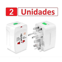 Ver imagem 2 de KIT 2 Adaptor International Universal Tomada EUA ASIA EUROPA