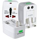 Ver imagem 3 de KIT 2 Adaptor International Universal Tomada EUA ASIA EUROPA