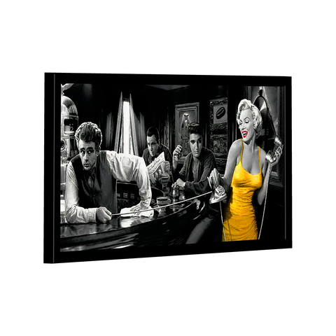 Quadro Marilyn Yellow Dress -- Br Artes