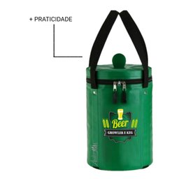 Bolsa Térmica para Barril da Heineken + 2 Cartelas de Gelo em Gel. Modelo: Haideken tomar meu Chopp - 5