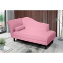 Ver imagem 2 de Recamier Divã Dubai 140 cm Braço Direito Rosa