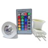 Lâmpada Rgb LED Spot Bivolt Cores Controle Brinde Adaptador - 6