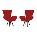 Ver imagem 1 de Kit 2 Poltronas Decorativas Bella Suede