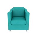 Ver imagem 3 de Kit 2 Poltronas Decorativas Bia Suede