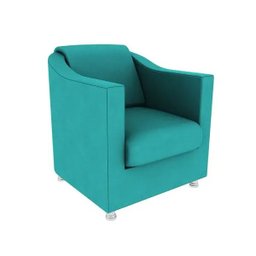 Kit 2 Poltronas Decorativas Bia Suede - 2