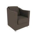 Ver imagem 2 de Kit 2 Poltronas Decorativas Bia Suede