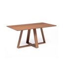 Ver imagem 2 de Mesa de Jantar Retangular para 6 Lugares Avena 160cm Cozinha Canella