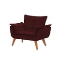 Ver imagem 3 de Kit 2 Poltronas Decorativas Opala Suede