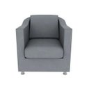 Ver imagem 3 de Kit 2 Poltronas Decorativas Bia Suede