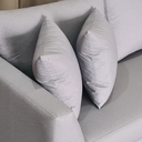 Ver imagem 5 de Sofá Pierri | Impermeável Base de Madeira 300cm Bipartido - Cinza