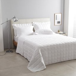 Jogo de Cama 300 Fios- Buddemeyer Damask Stripes - Casal - Branco - 1