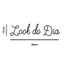Ver imagem 2 de Adesivo Frase Look do Dia Espelho Provador Loja de Roupas