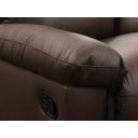 Ver imagem 7 de Poltrona do Papai de Couro Genova - Glider Mecânica - Marrom