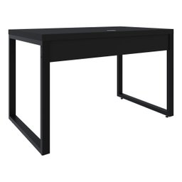 Escrivaninha Mesa Escritório Home Office 1,20x0,70 Yon 40mm Preto Tx - 6