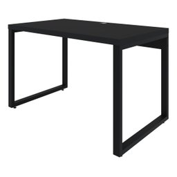 Escrivaninha Mesa Escritório Home Office 1,20x0,70 Yon 40mm Preto Tx - 1
