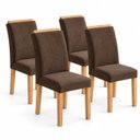 Ver imagem 3 de Conjunto 4 Cadeiras para Sala de Jantar Luisa