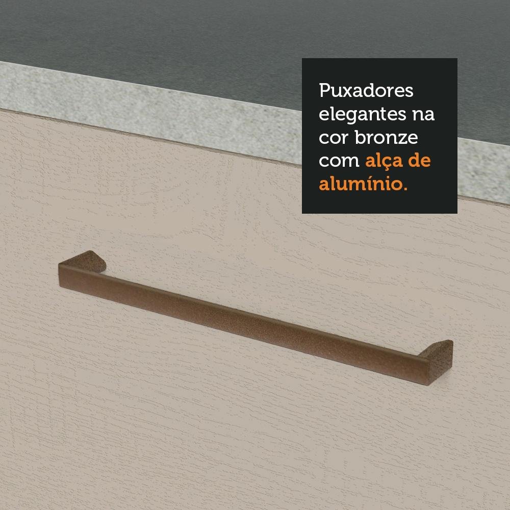 Armário Aéreo Multiuso 80cm 1 Porta Basculante Agata Madesa - 7