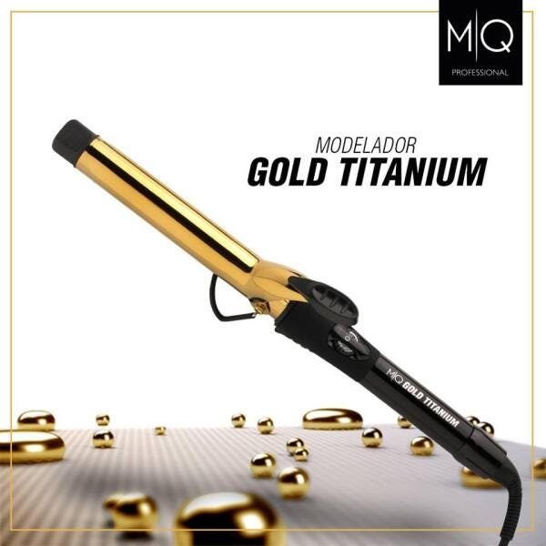 Mq Professional Modelador Cachos Gold Titanium 25mm - Bivolt - 4
