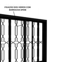Ver imagem 6 de Janela de Aço com Grade Lucasa Facilita Preto