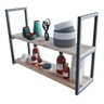 Kit 2 Prateleiras Suspensas Industrial 80x50x20 Para Cozinha Technox - 1