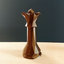 Ver imagem 2 de Rainha - Peça Decorativa De Xadrez , Estatueta 13.5 Cm De Altura - Toque 3D:Bronze