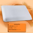 Ver imagem 4 de Travesseiro Nasa Dupla Face Suporte Super Firme Nasão Branco - Fibrasca