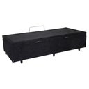 Ver imagem 2 de Base Box Baú Solteiro Blindado NK Camas Suede Preto 41x78x188