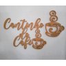 Cantinho do Café Decoração Mdf 6mm Placa Aplique Amadeirado (30x22 Cm) - 2