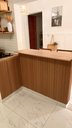 Ver imagem 3 de Painel Ripado Versátil Modular: Kit 10 Unid. 90x27cm Larg. (2,43m²) Talatto Painéis Amêndoa