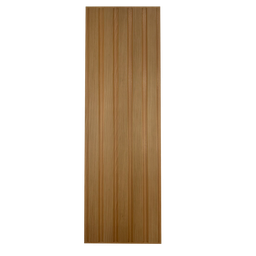 Painel Ripado Versátil Modular: Kit 10 Unid. 90x27cm Larg. (2,43m²) Talatto Painéis Amêndoa - 1