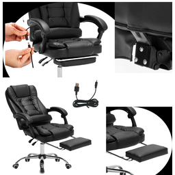 Cadeira de Escritório Presidente 2 Pontos de Massagem - 3