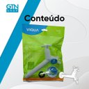 Ver imagem 2 de Torneira Plastica Longa Parede Cozinha 1130942 Viqua Branco