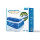 Ver imagem 5 de Piscina Inflável 712 Litros Retangular Pvc 210 X 150 Cm Vg+
