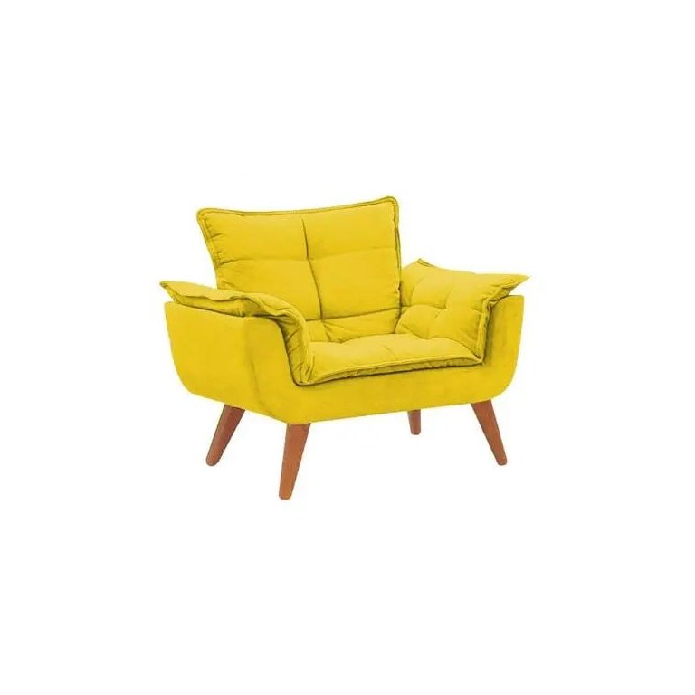 Poltrona Decorativa Opala Pé Palito