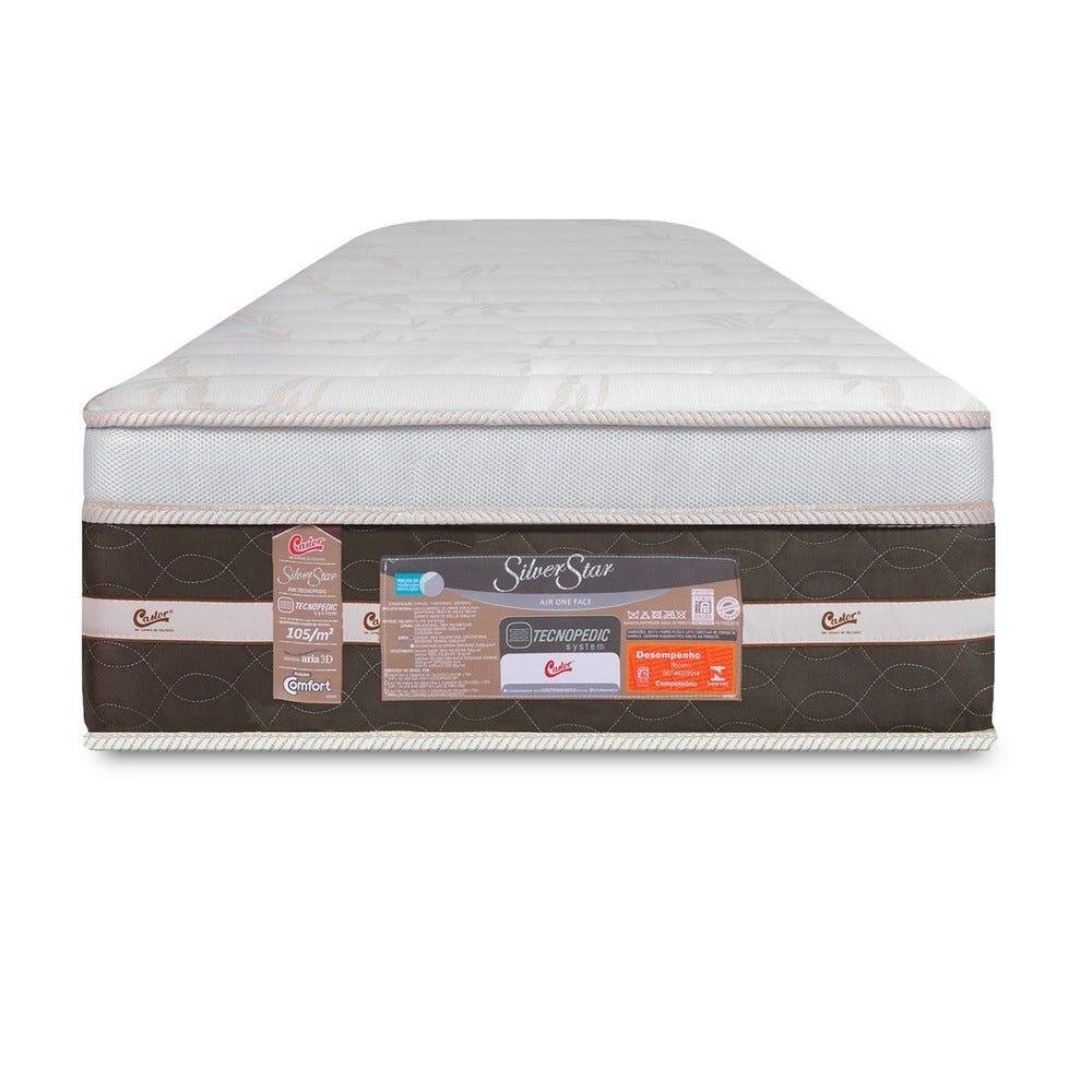 Colchão Solteiro Castor Silver Star Air One Face Tecnopedic 120x203x32cm - 2